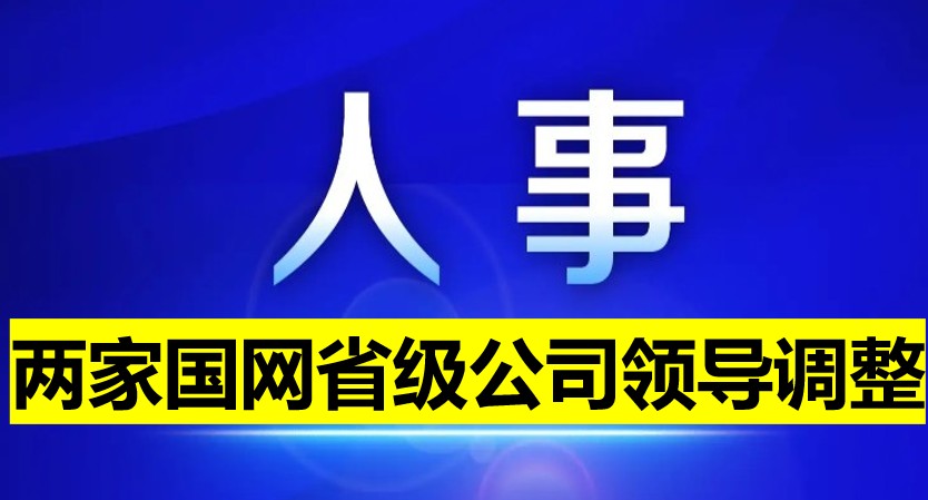 兩家國網省級公司領導調整